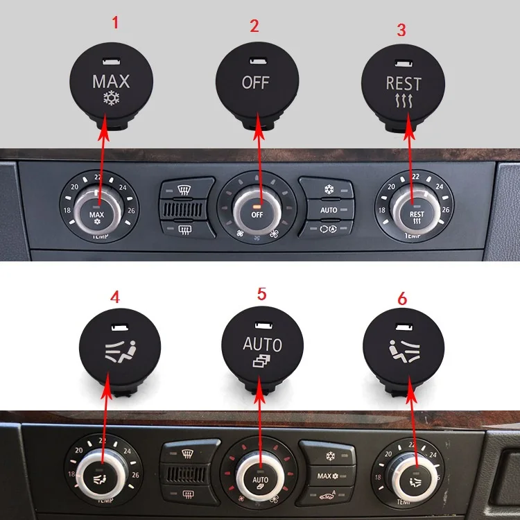 Панель управления для BMW 5 Series E60 Центральная Крышка кондиционера с отсеком