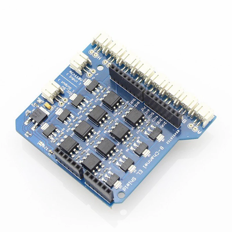 

Elecrow EL Shield for Arduino UNO R3 8-Channel EL Shield Modules Eight opto-isolated DIY Kit with Wire Adaptors