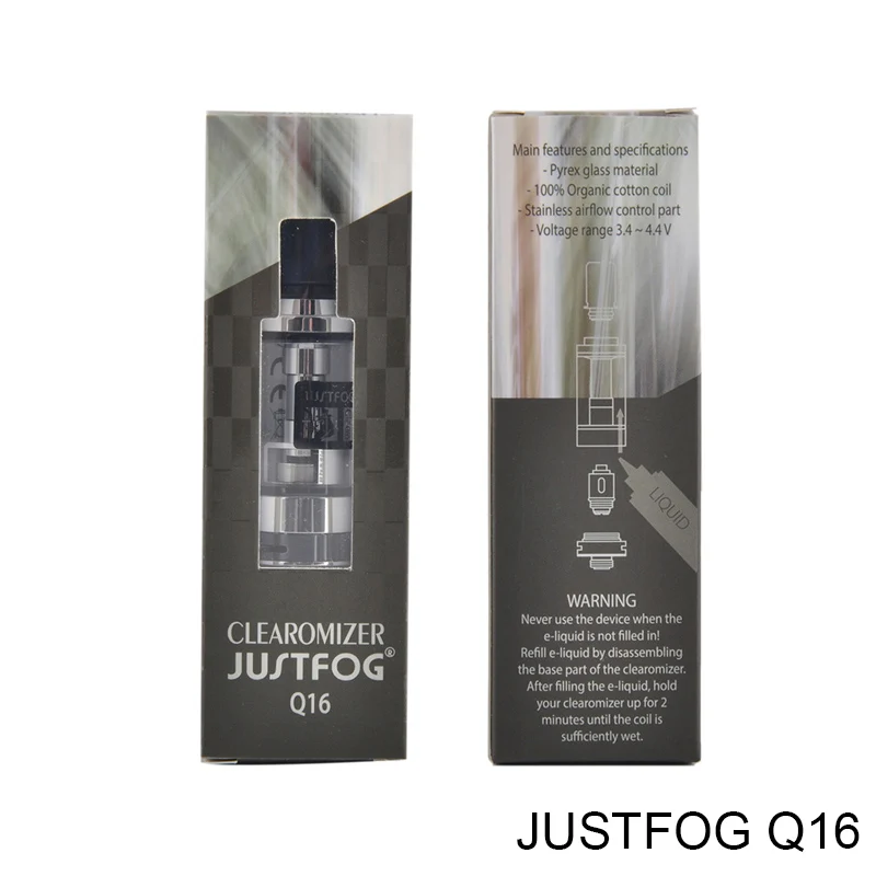 Justfog Q14/Q16 клиромайзер подходит Justfog compact 14 Комплект танк атомайзер совместим с JUSTFOG Q16 комплект/J-Easy 9 батарея