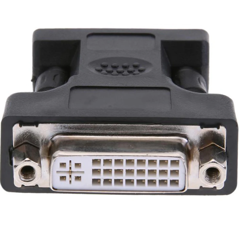 Alloyseed 24 + 5Pin DVI الإناث إلى 15Pin VGA الذكور كابل تمديد محول موصل لتوصيل HDTV CRT مراقب العارض Alloyseed 24 + 5Pin DVI الإناث إلى 15Pin VGA الذكور كابل تمديد محول موصل لتوصيل HDTV CRT مراقب العارض