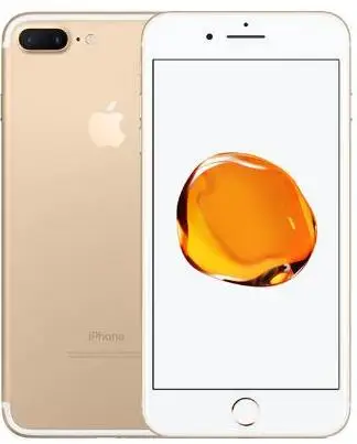 gold Apple iPhone 7 Plus, определение отпечатка пальца, 3 Гб оперативной памяти, Оперативная память 32/128 ГБ/256 IOS мобильного телефона LTE 12.0MP Камера Apple Quad-Core12MP мобильного телефона - Цвет: gold