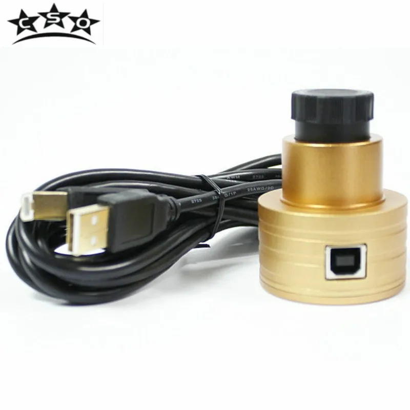 

CSO 2MP Gold USB Electron Eyepiece For Telescope Astronomic Professional Microscope Binoculars Monocular Mirror Accessories