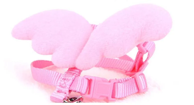 SYDZSW Nylon Pet Leash Cute Angel Wing Small Dog Lead Cat Harness for Chihuahua Yorkshire Dogs Cats Products Pet Accessories Wholesale5