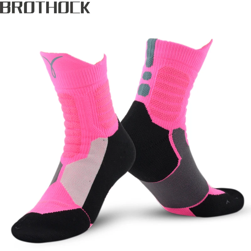 pink basketball socks