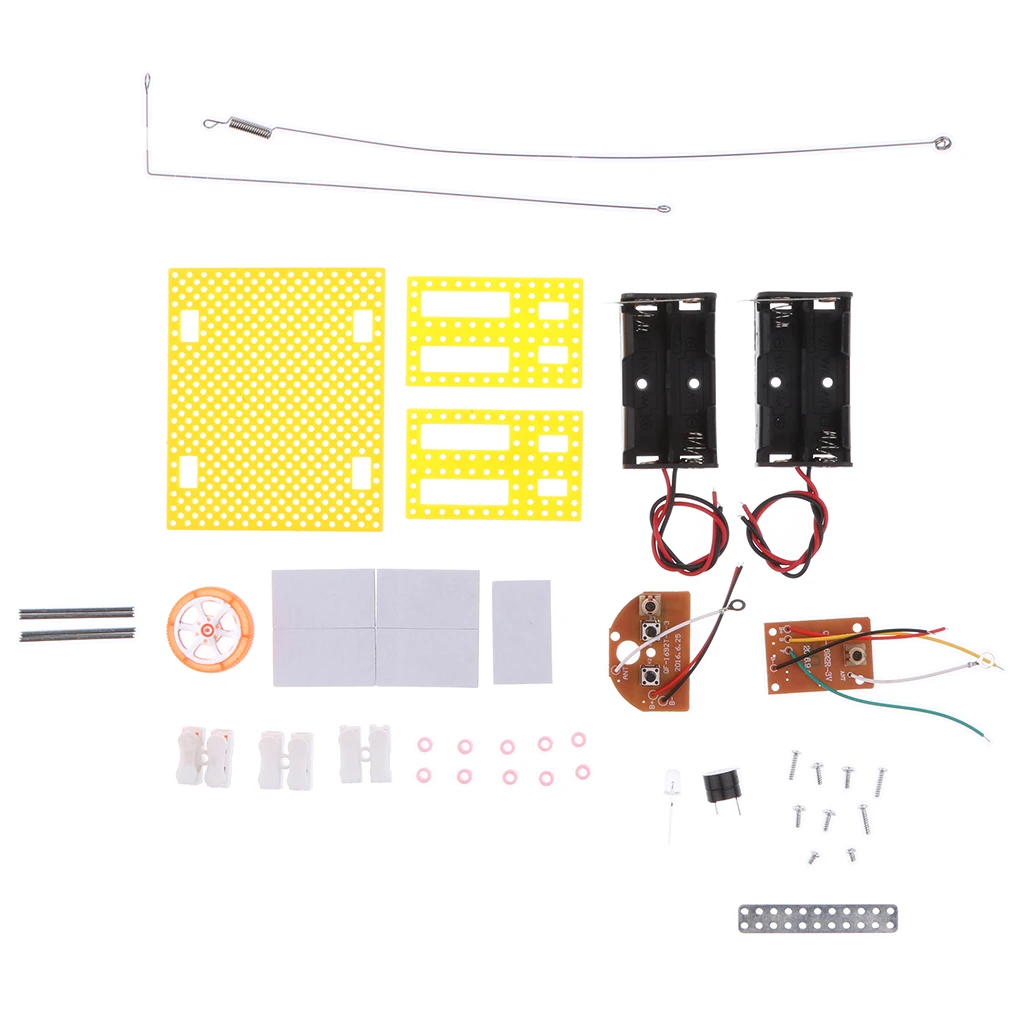 DIY Telegraphs Receiver Transmitter Model Toy Physics Science Electrical Circuit Experiments Kits Educational	