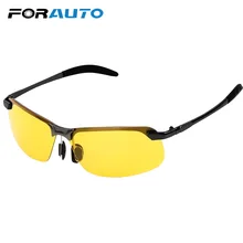 Солнцезащитные очки с защитой от ультрафиолета для вождения автомобиля, поляризованные солнцезащитные очки для ночного видения, UV400, очки для вождения автомобиля