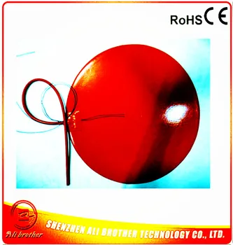 

Silicone Rubber 3D Printer Heater 120v 450w Diameter 310*1.5mm adhesive 1side 100k thermistor 500mm lead wire XD-H-D-1277