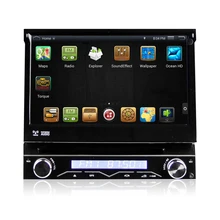 7″ Quad Core Android 4.4.4 1 Din Car DVD GPS One Din Car Radio Single Din Car Multimedia System with External DAB Tuner Support