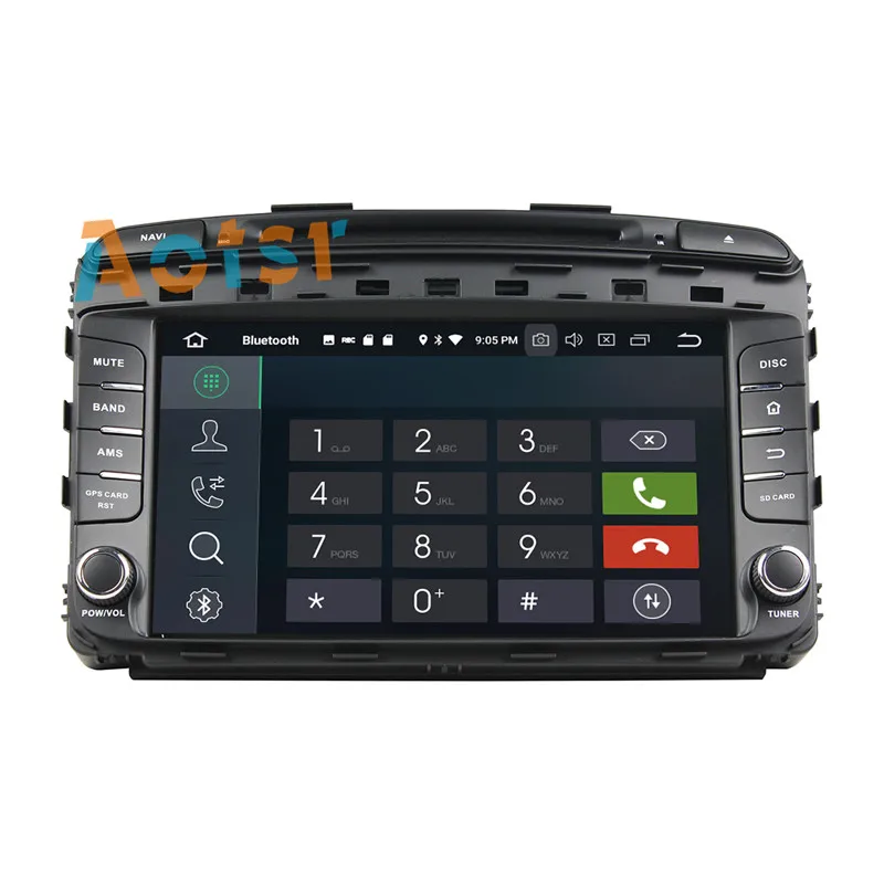 Cheap IPS Screen Android 8.0 Car dvd multimedia player head unit for Kia SORENTO 2015 GPS Navigation radio autostereo 4+32G Octa Core 8