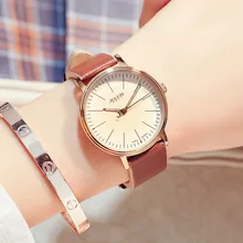Дизайн для женщин из натуральной кожи ремешок Кварцевые водонепроницаемые часы женские модные классический стиль известный JULIUS аналоговые часы