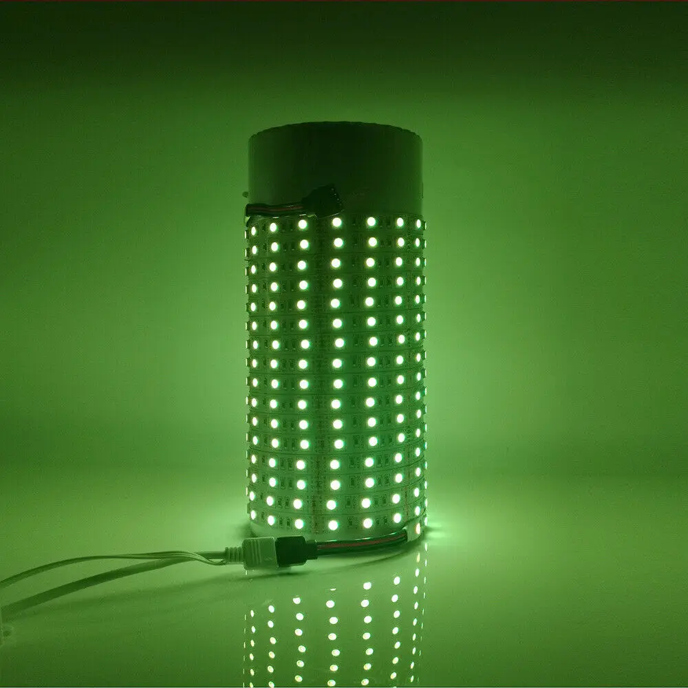 

5050LED Light Strips with 24 Button Controller Set 5M Mobile Wifi App Smart Control GHS99