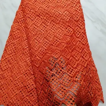 

guipure lace fabric 2019 cord lace fabrics for nigerian party african fabric lace material dentelle tissu high quality5yardL1602