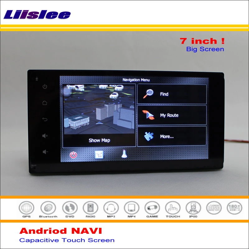 Sale Liislee Car Android GPS NAV Navigation System For Toyota FJ Cruiser / GSJ15W 2006~2013 Radio Audio Multimedia ( No DVD Player ) 0