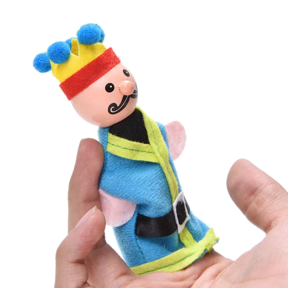 Queen Puppet Toy Kids Baby Story Telling Stuffed Toys Means Even Dolls