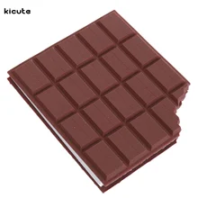 Excellent Quality Portable Creat Stationery Notebook Chocolate Memo Pad DIY Cover Notepad School Gift