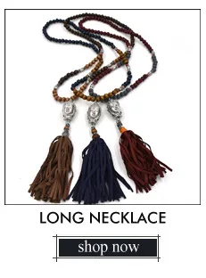 Новое богемное Бохо этническое бисерное ожерелье-чокер с кисточкой цветные бусы ручной работы Длинные Подвески с бахромой массивное ожерелье