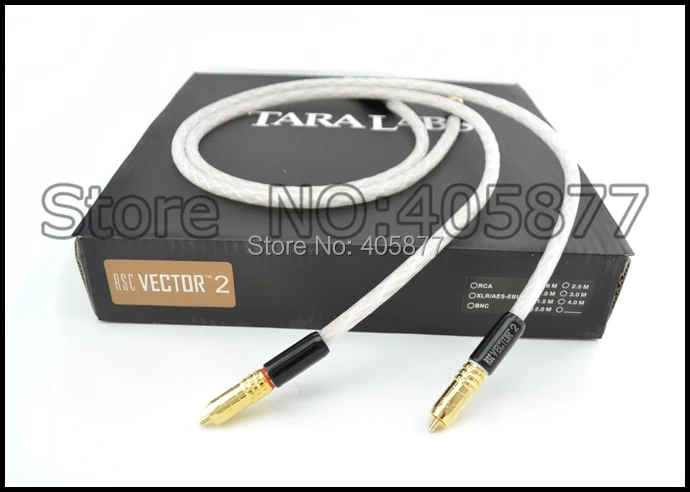 

viborg audio RSC Vector 2 RCA audio cable with original box pair 1.5M