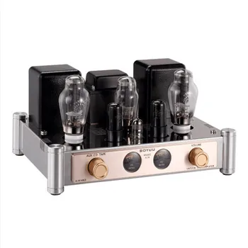 

Boyuu A50 MKII 300B vacuum tube amp Single-end Class A HiFi audio integrated Amplifier with VU meters (Updated version)