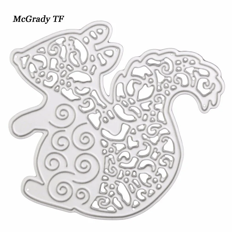 Facemile 1PCS Animal Cutting Dies Stencils for DIY Scrapbooking Card Album Photo Art Painting Embossing Craft Decor 88030 | Дом и сад