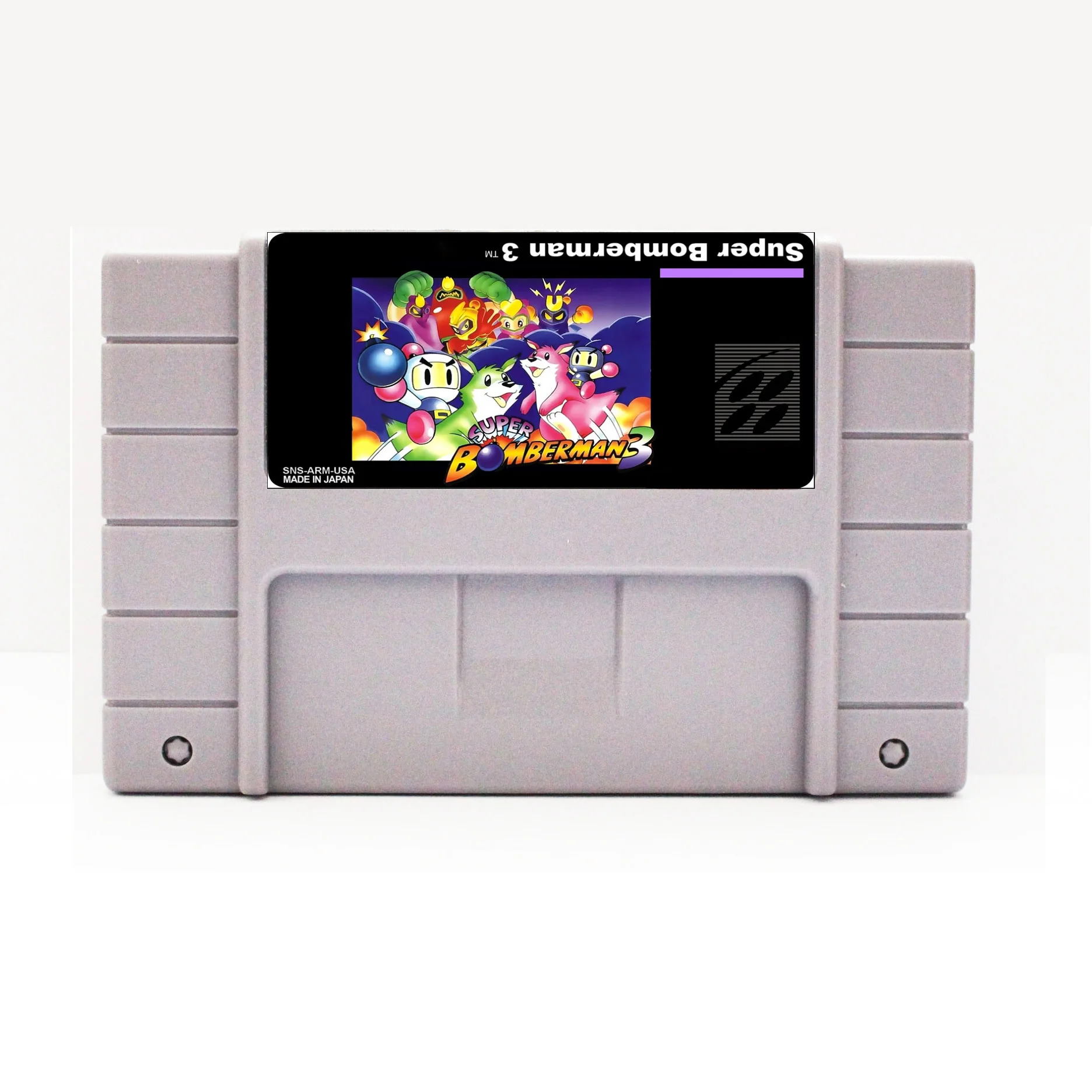 

Hot Sale! Bomberman 3 -16 bit For NTSC Game Player Big Gray Game Cartridge USA Game Card