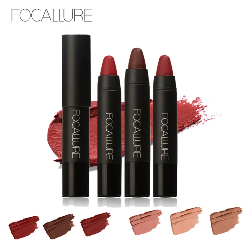 Makeup Matte Lip Stick 3pcs/set Lipstick Waterproof Long lasting Matte