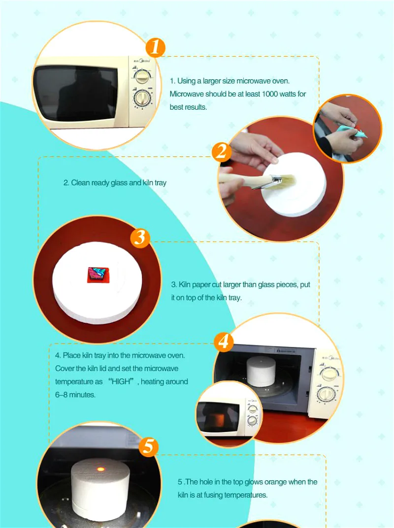 14 шт./компл. Экстра большой микроволновая печь набор искусство ремесла шитья, сделай сам, ювелирное изделие Стекло сплавления Печи для Керамика аксессуары
