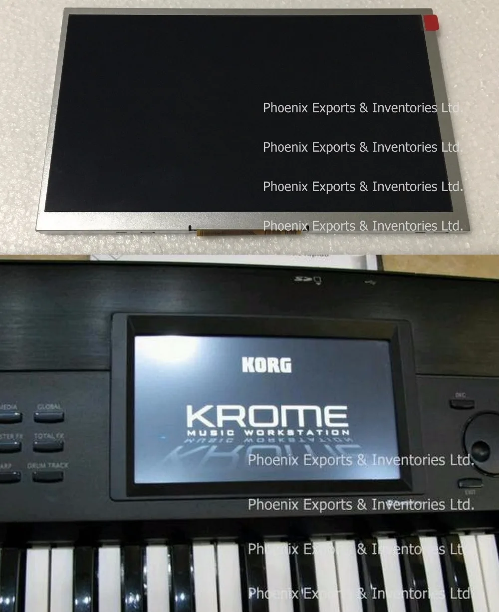 Оригинальный Korg ЖК экран для KORG KROME панель без сенсорной панели|lcd screen|korg korgkorg lcd |