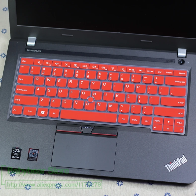 Silicone Notebook Keyboard Cover skin Protector for Lenovo