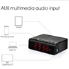 Enceinte Bluetooth sans fil, haut-parleur, caisson de basses, réveil, Radio FM, TF, MP3, WMA, APE, Port USB, téléphone, mains libres, soldes ► Photo 2/6