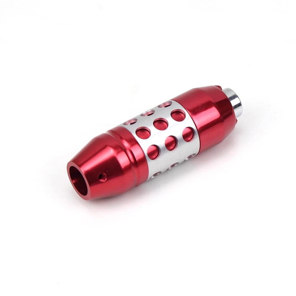 ITSOK, универсальная автоматическая ручка переключения передач для автомобиля, рычаг переключения передач, кнопка крышки, черный/красный/синий/серебристый