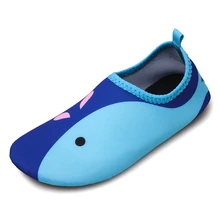 Детская акваобувь; летняя водонепроницаемая обувь; Детские пляжные сандалии для мальчика; быстросохнущие босоножки; детские носки для плавания и дайвинга для девочек