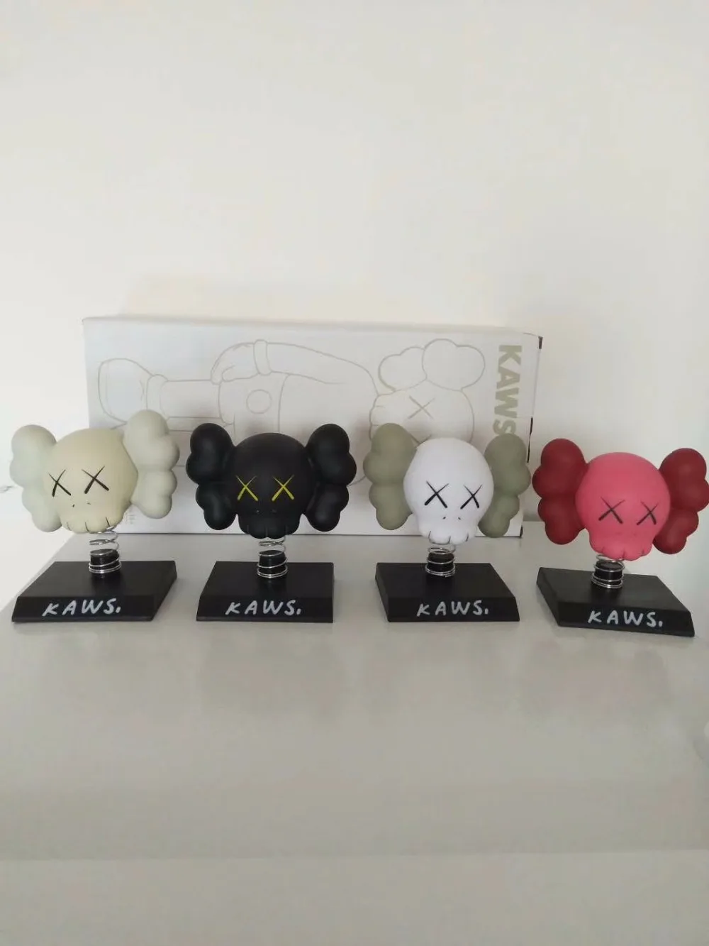 

Limited Quantity Ron English Made by Monsters KAWS Smiley Grin Piggy Money Bank