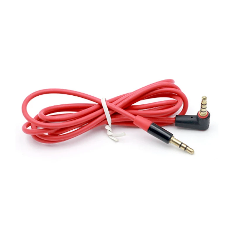 10pcs 50pcs 3 5mm Jack Elbow Male to Male Stereo Headphone Car Aux Audio Extension Cable Accessories