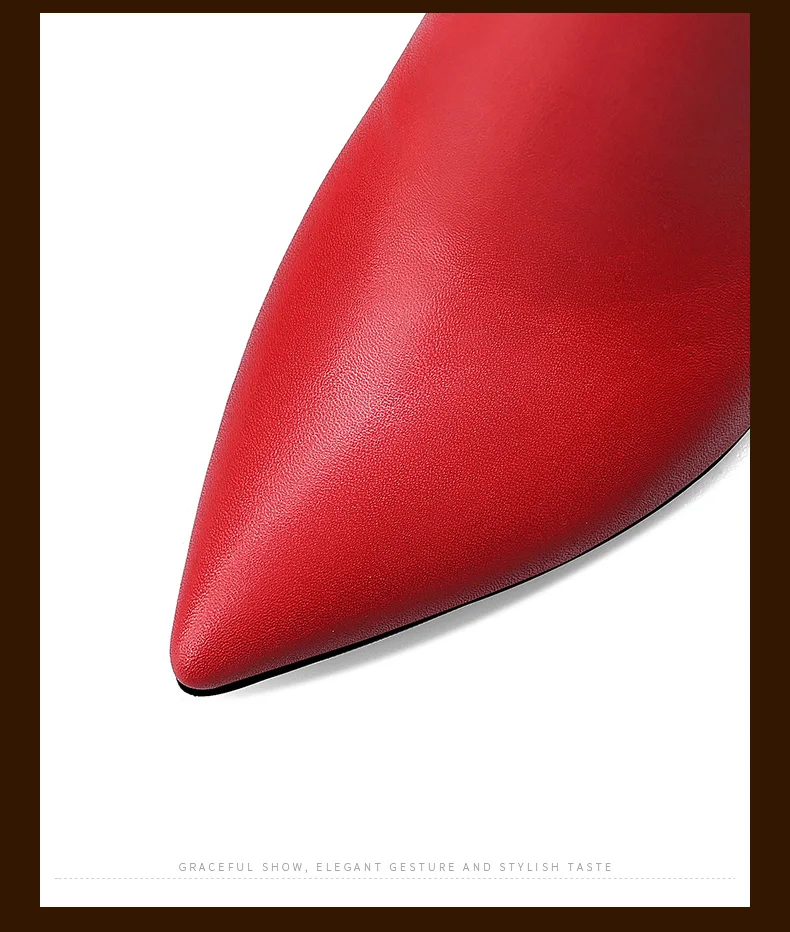 Sale ROSSTYLE Winter Fashion Woman Ankle Boot High Quality Genuine Leather Short Boot Zipper Sexy Pointed Toe Thin Heel Warm Boot B33 23