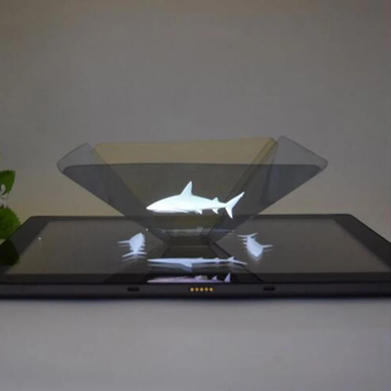 Zerosky Голограмма рекламы 3D голографическая Tablet витрина пирамиды мобильный