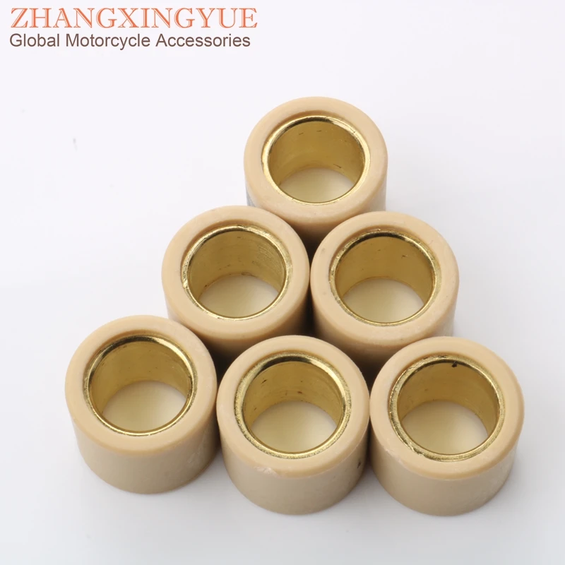 

6pc high quality Variator Roller Weights 13gram 21x17mm for Vespa Gts 125 Granturismo 200 Gts Abs Gtv 250 Gts Super 300