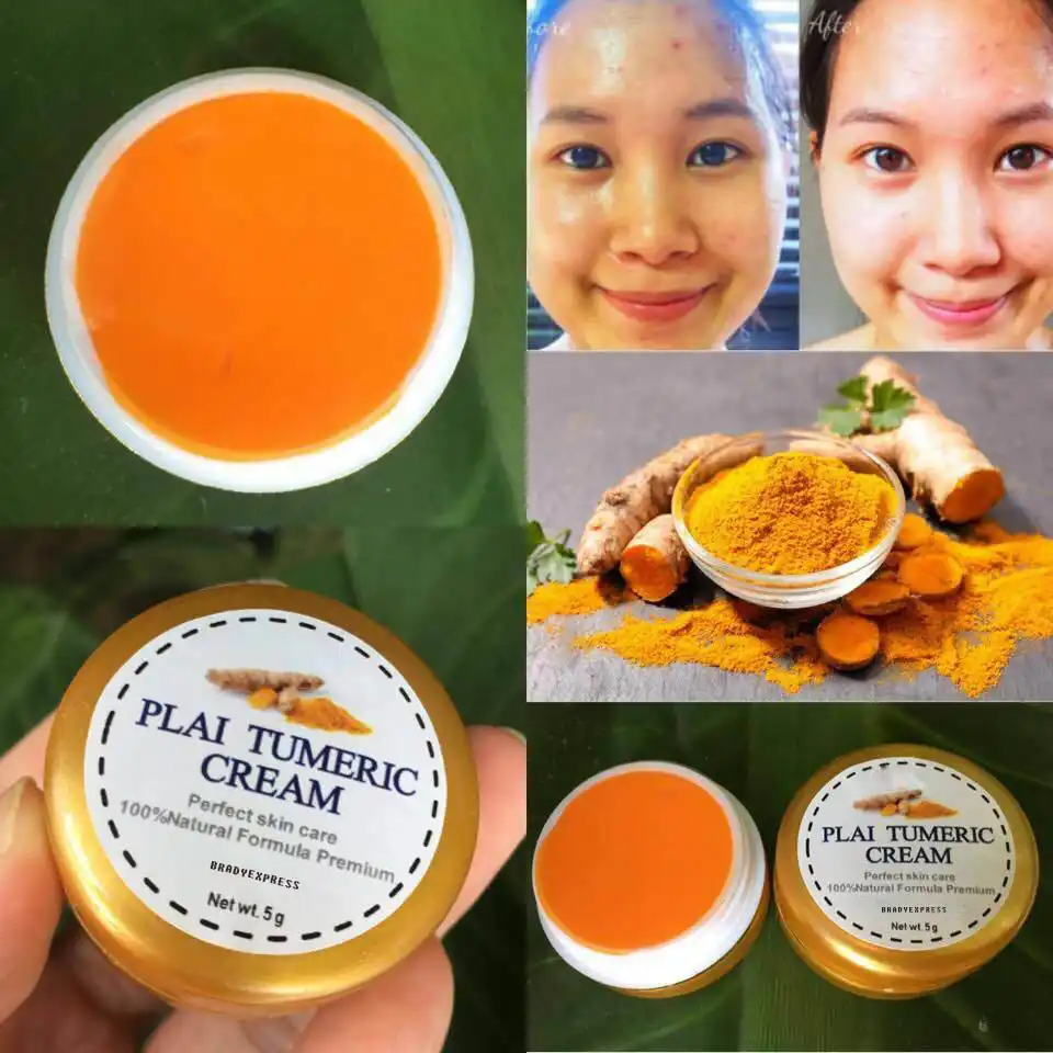 New Ayurvedic Turmeric Soap Anti Aging Acne Treatment Light Skin Free