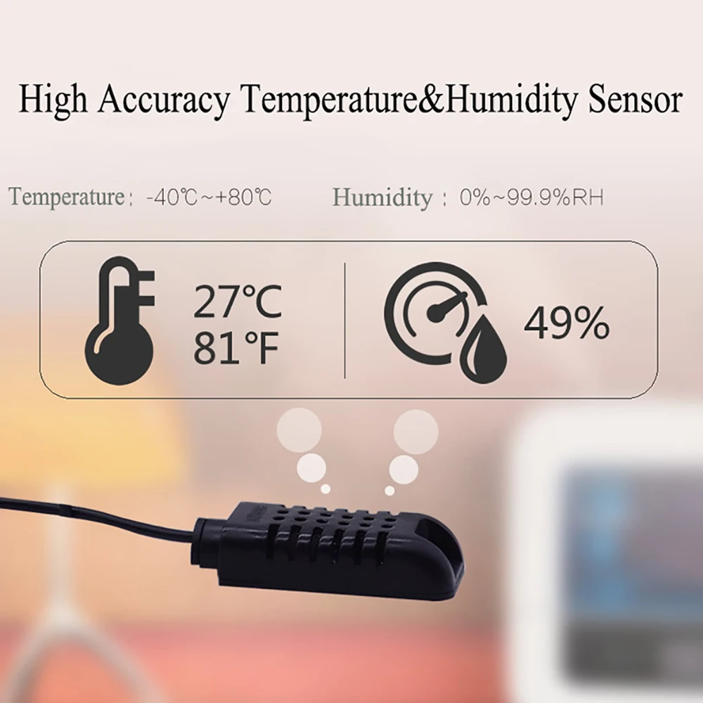 Sonoff S22 умная Wi-Fi розетка AU CN вилка Беспроводная розетка поддержка Температуры и Влажности Монитор датчик работы с Alexa