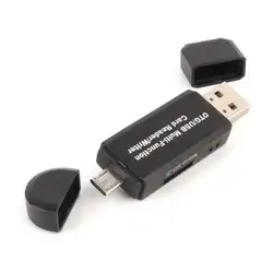 Многофункциональный ОТГ кард-ридер Micro SD/SD карта/USB ридер Micro Sd TF карта USB SD адаптер TF карта OTG адаптер