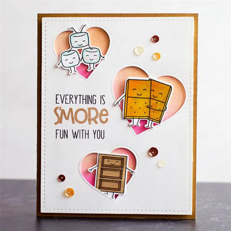 

Naifumodo Metal Cutting Dies Scrapbooking Sugar Cube Cheese Craft Dies Card Making Album Embossing Die Cut New Dies for 2019