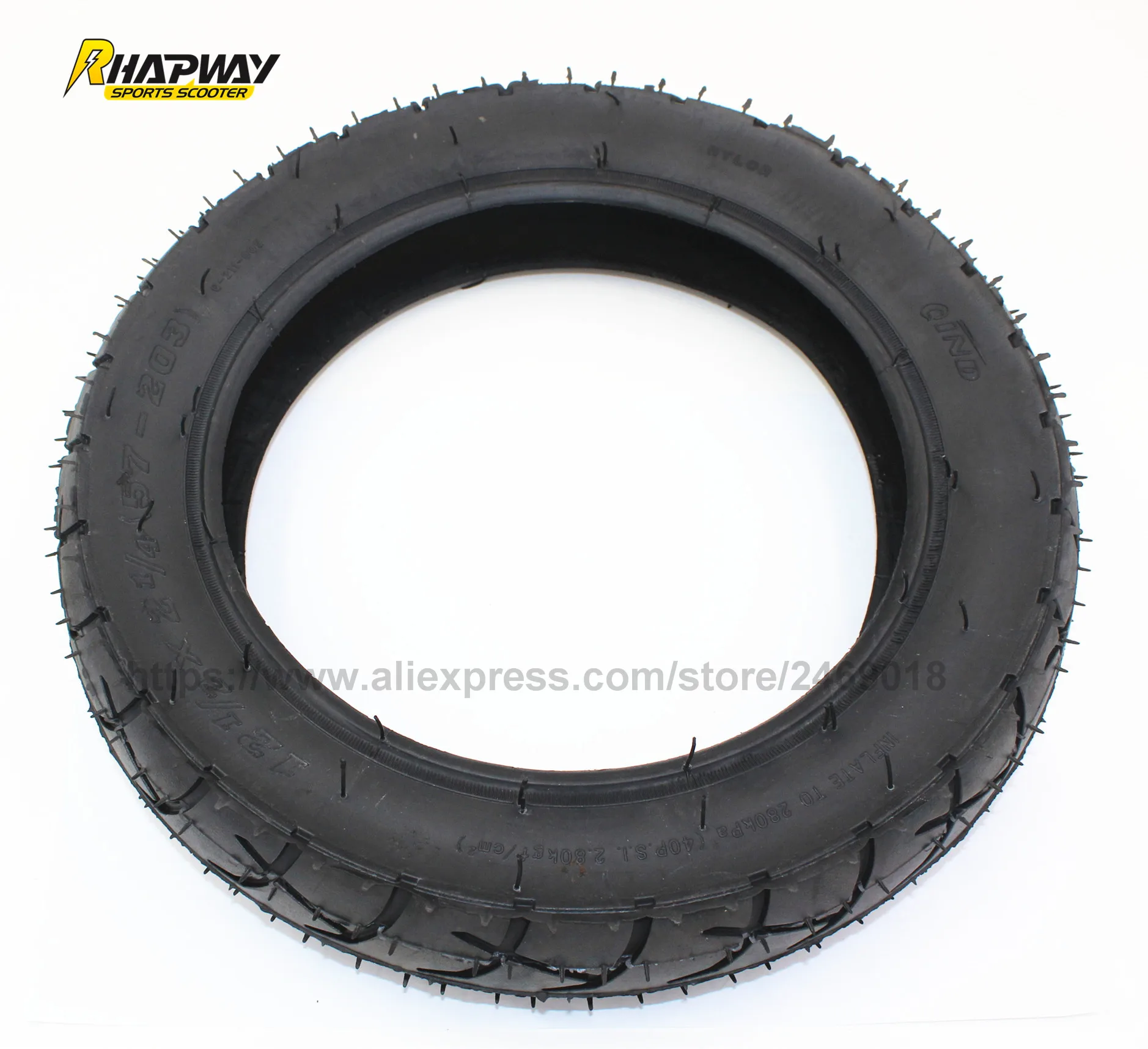 Electric Scooter Tires 12in 1/2X2 1/4 Tube Tyres QINGDA Brand Bicycle