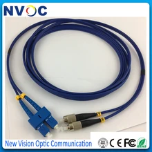 Бронированный бронированный волоконно-оптический соединительный кабель SC/UPC-FC/UPC SC-FC FC-SC UPC SM Дуплекс 3 мм 3 м, ПВХ Куртка