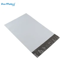 100 Кол-во " x 9"/152x229 мм белые полиэтиленовые почтовые конверты, легко снимаются