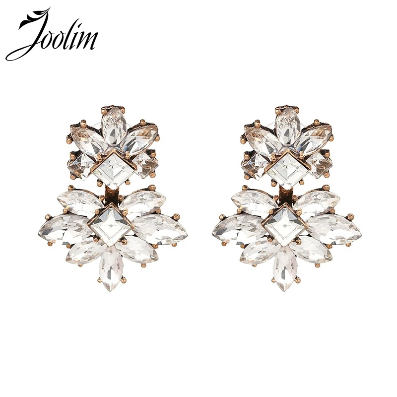 

JOOLIM 2 in 1 Convertible Clear Crystal Earring Fashion Earring Wholesale