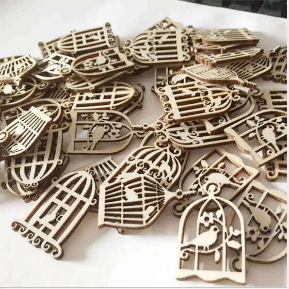 Деревянные ломтики клетки для домашнего фото Ornamen аксессуары из дерева украшения для искусства DIY ремесла/DIY Скрапбукинг о