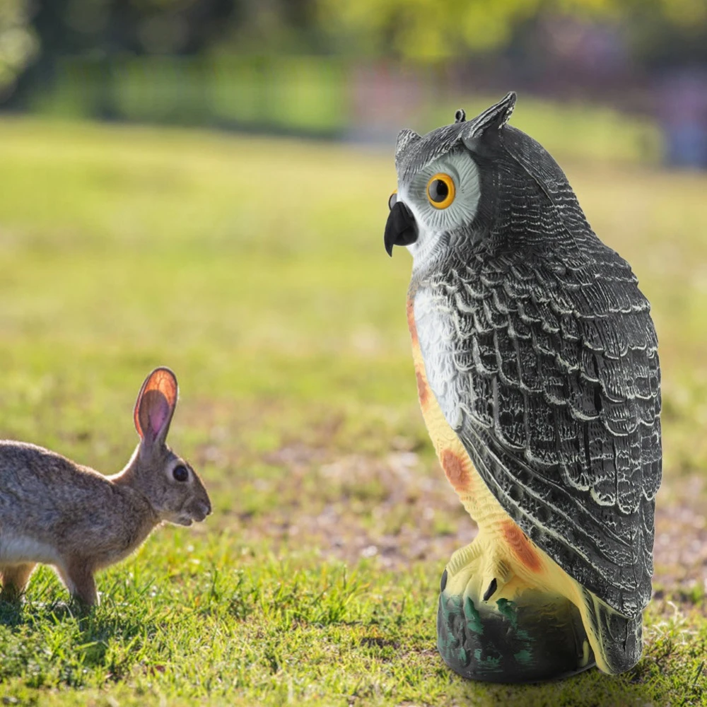 Lucu Indah Hewan Ornamen Dekorasi Perhiasan Simulasi Burung Hantu