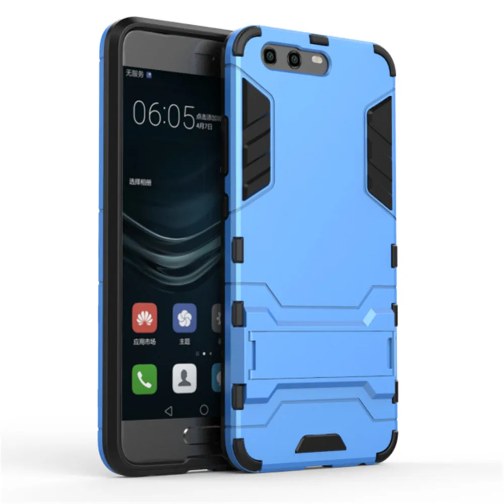 flip cover with pen Shockproof Armor Case For Huawei P10 Plus P10plus  Silicone Kickstand Holder Case  For Huawei P10 For P10plus Cover Fundas phone dry bag