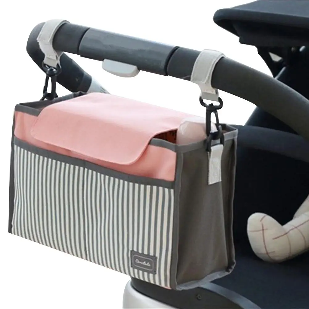 

Baby Stroller Waterproof Portable Hanging Storage Basket Trolley Parts for Baby Cart Toy Storage Box baby product Organizer