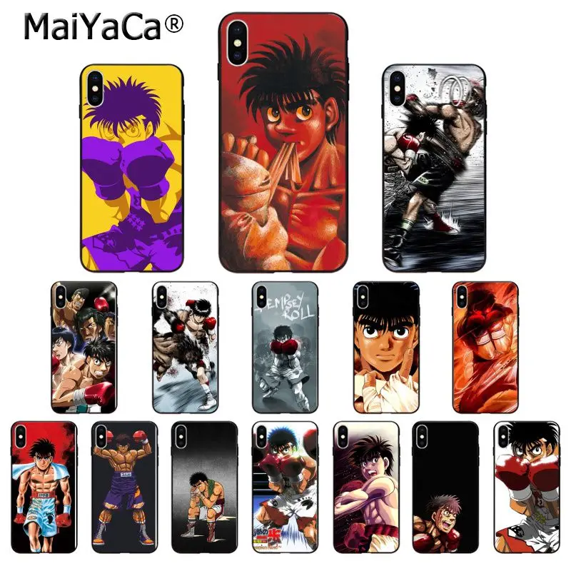Чехол для телефона MaiYaCa Hajime no Ippo Boxing Anime Customer высокого качества Apple iPhone 8 7 6 6S Plus X XS MAX