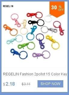 REGELIN, 200 шт./лот, 5, 6, 8, 10, 12, 14 мм, открытые кольца, двойные петли, золото, серебро, цвет, разъемные кольца, разъемы для самостоятельного изготовления ювелирных изделий